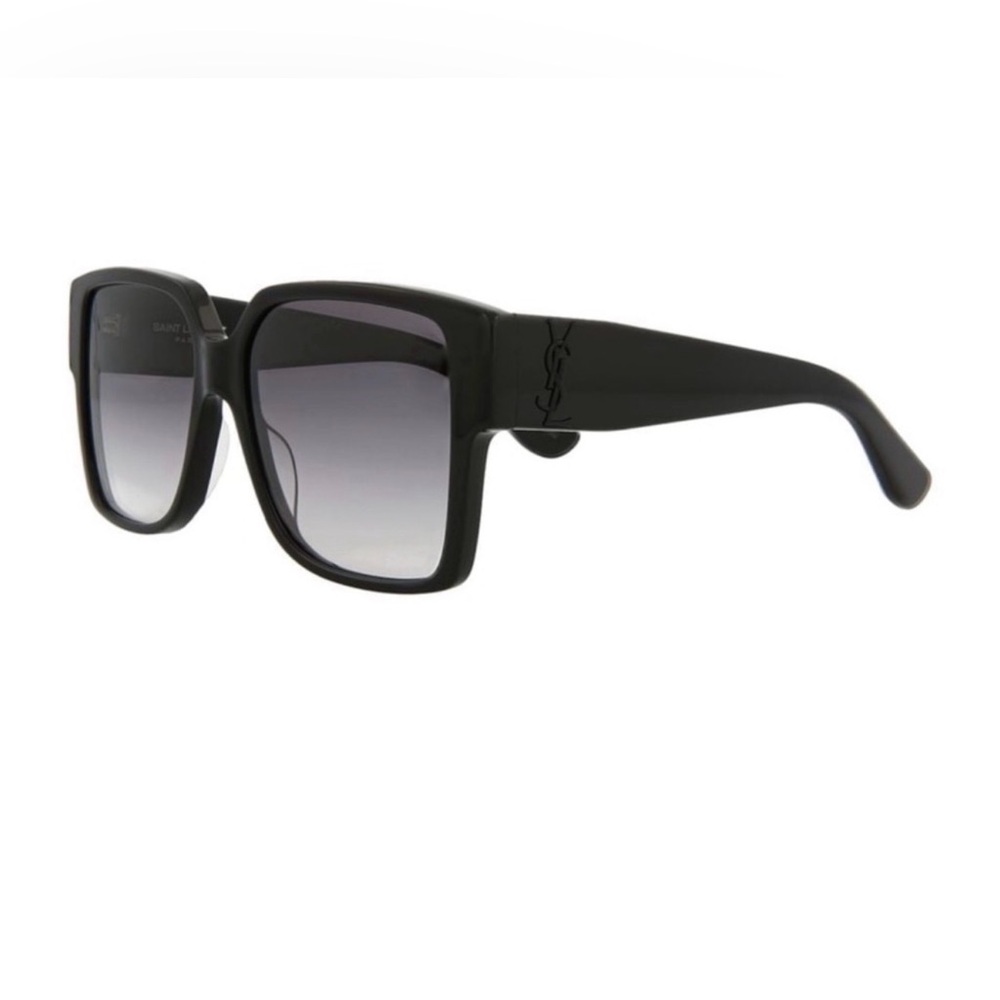 Saint Laurent Black Square Sunglasses